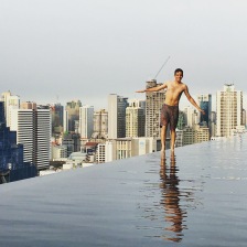 A whole new meaning to "infinity pool"